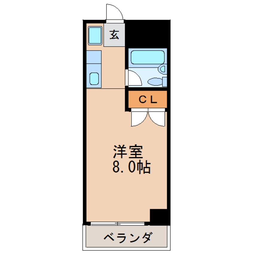 間取図 シャトー栄