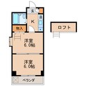 桜マンションの間取図