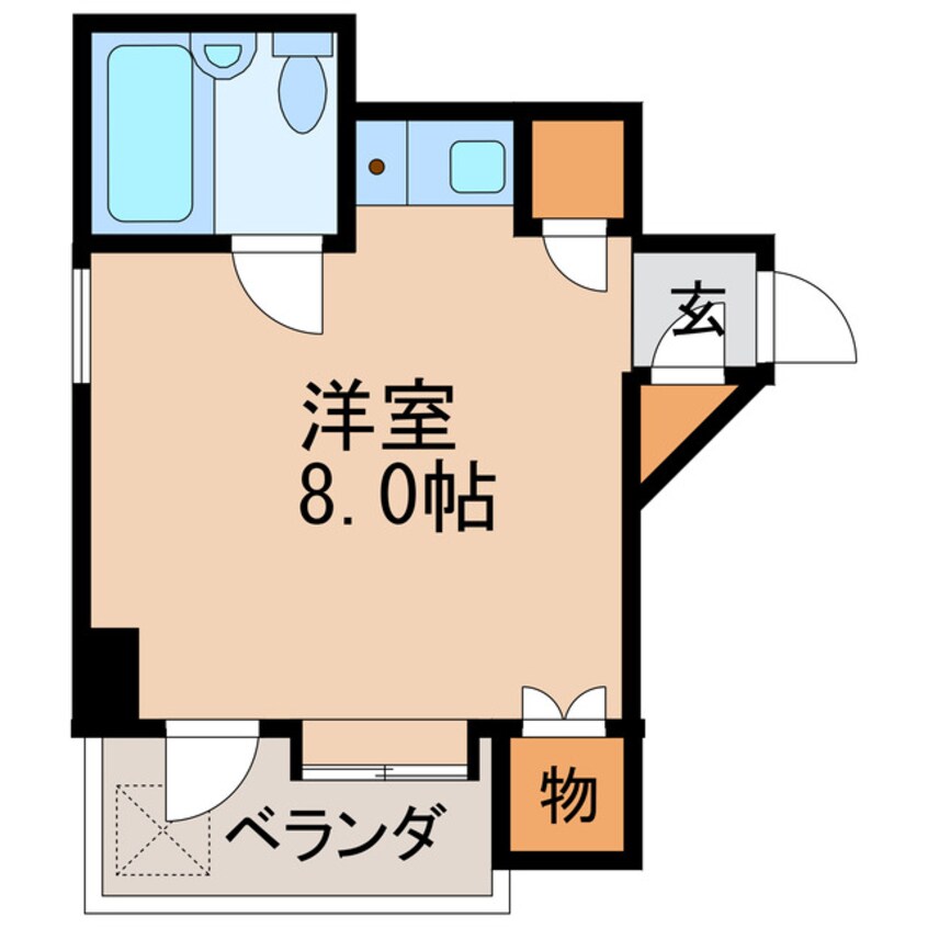 間取図 名古屋市営地下鉄東山線/伏見駅 徒歩7分 9階 築39年
