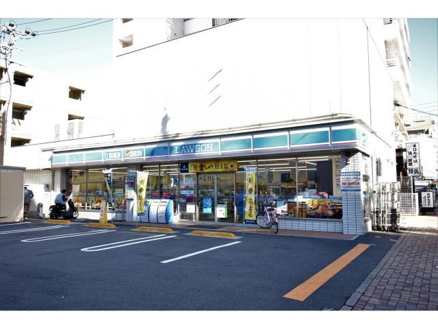 ローソン名鉄清水駅前店(コンビニ)まで340m BLUE HOUSE
