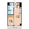 名古屋市営地下鉄名城線/矢場町駅 徒歩10分 2階 築25年 1LDKの間取り