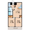 名古屋市営地下鉄東山線/栄駅 徒歩6分 10階 築30年 2LDKの間取り