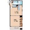 名古屋市営地下鉄名城線/矢場町駅 徒歩3分 4階 築23年 1LDKの間取り