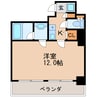 名鉄瀬戸線/森下駅 徒歩6分 7階 築33年 1Kの間取り