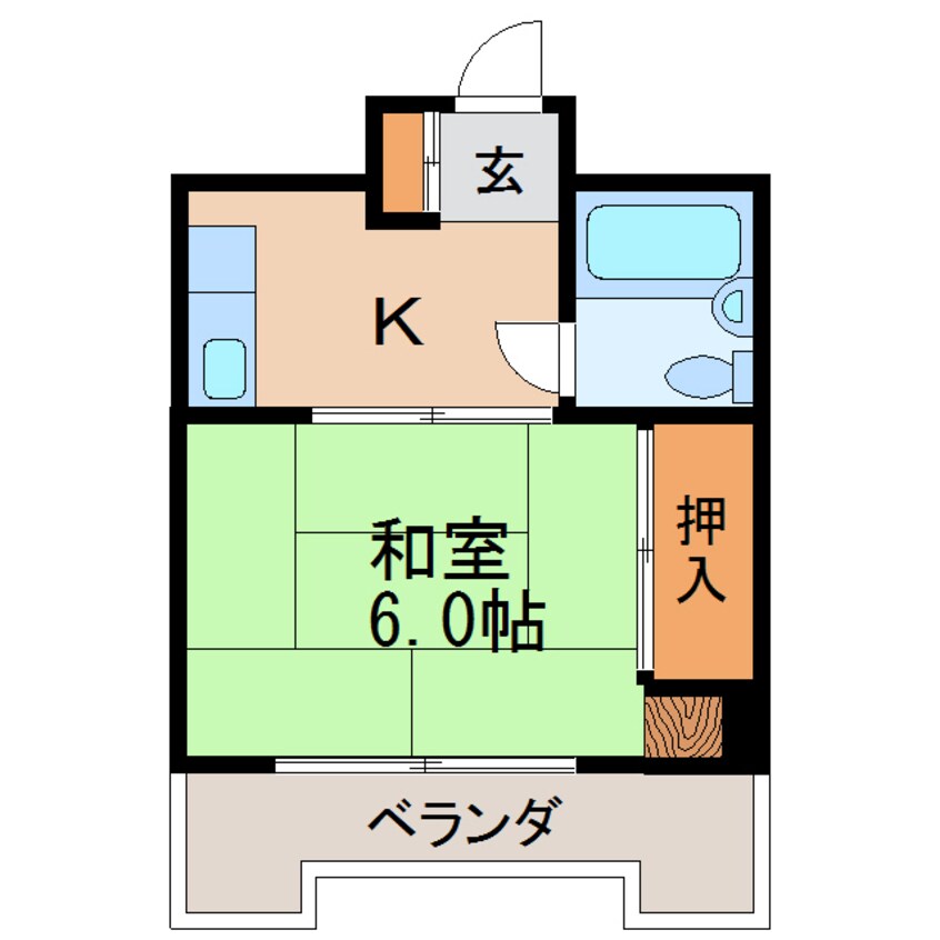 間取図 チサンマンション桜通久屋