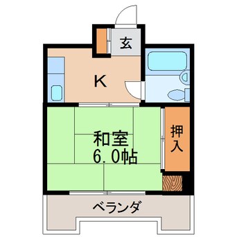 間取図 チサンマンション桜通久屋