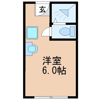 間取図 東カン名古屋キャステール