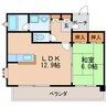 名古屋市営地下鉄桜通線/車道駅 徒歩5分 2階 築26年 1LDKの間取り