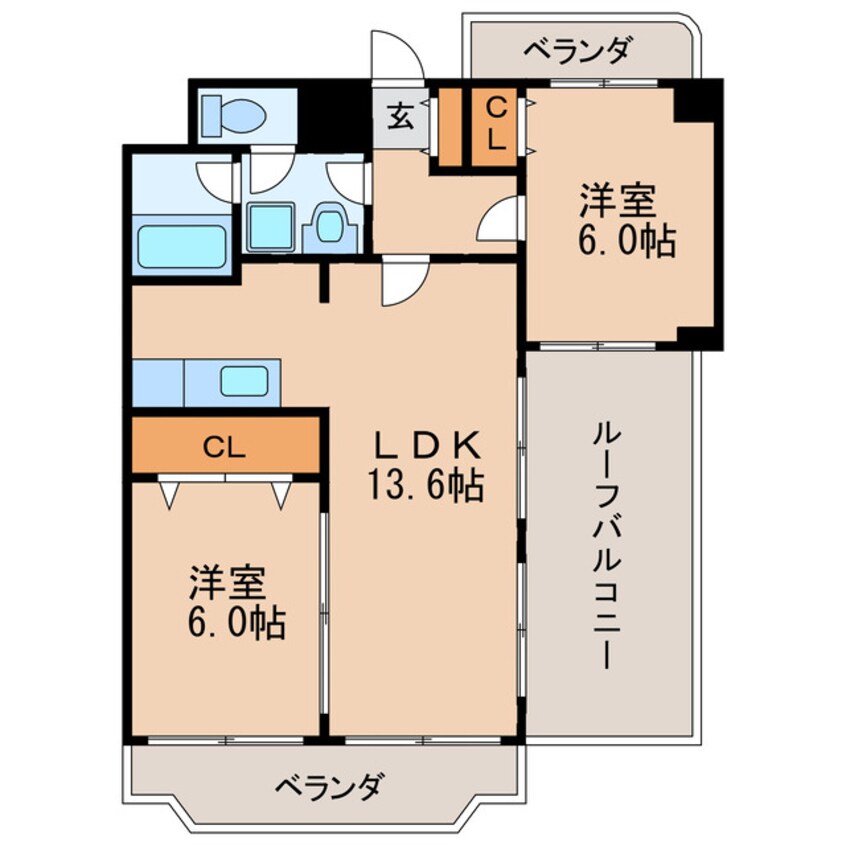 間取図 綾羽アネックス葵