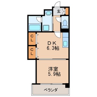 間取図 綾羽アネックス葵