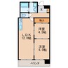 丸の内FORT 2LDKの間取り