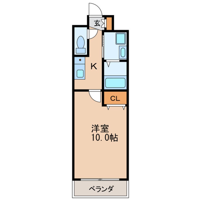 間取図 YOSHIX代官町