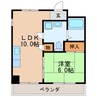 名古屋市営地下鉄桜通線/車道駅 徒歩8分 3階 築35年 1LDKの間取り