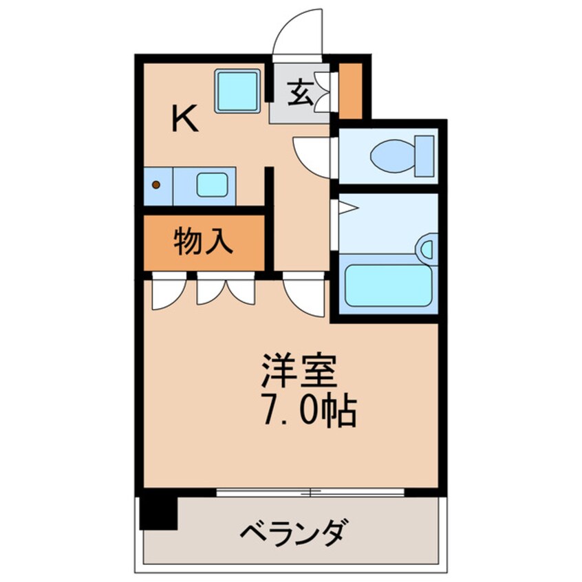 間取図 ビハーラ白壁