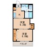 プレステージ名古屋 2Kの間取り