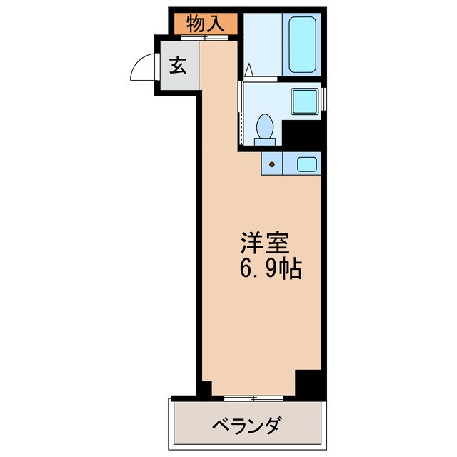 間取り図 名古屋市営地下鉄桜通線/丸の内駅 徒歩5分 5階 築27年