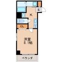 スターハイム徳川Ⅱの間取図