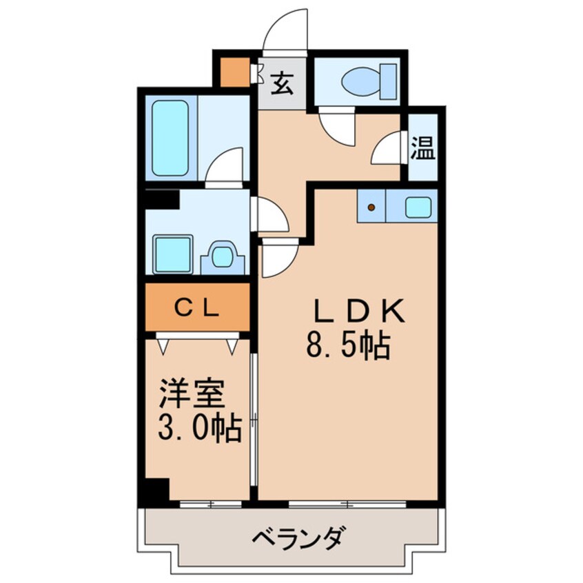 間取図 エポラール白壁