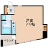 名古屋市営地下鉄東山線/新栄町駅 徒歩5分 7階 築36年 1Rの間取り