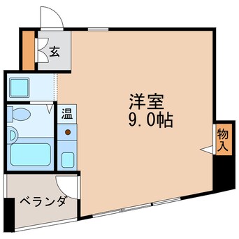 間取図 名古屋市営地下鉄東山線/新栄町駅 徒歩5分 7階 築37年