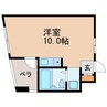 名古屋市営地下鉄東山線/新栄町駅 徒歩5分 6階 築37年 1Rの間取り