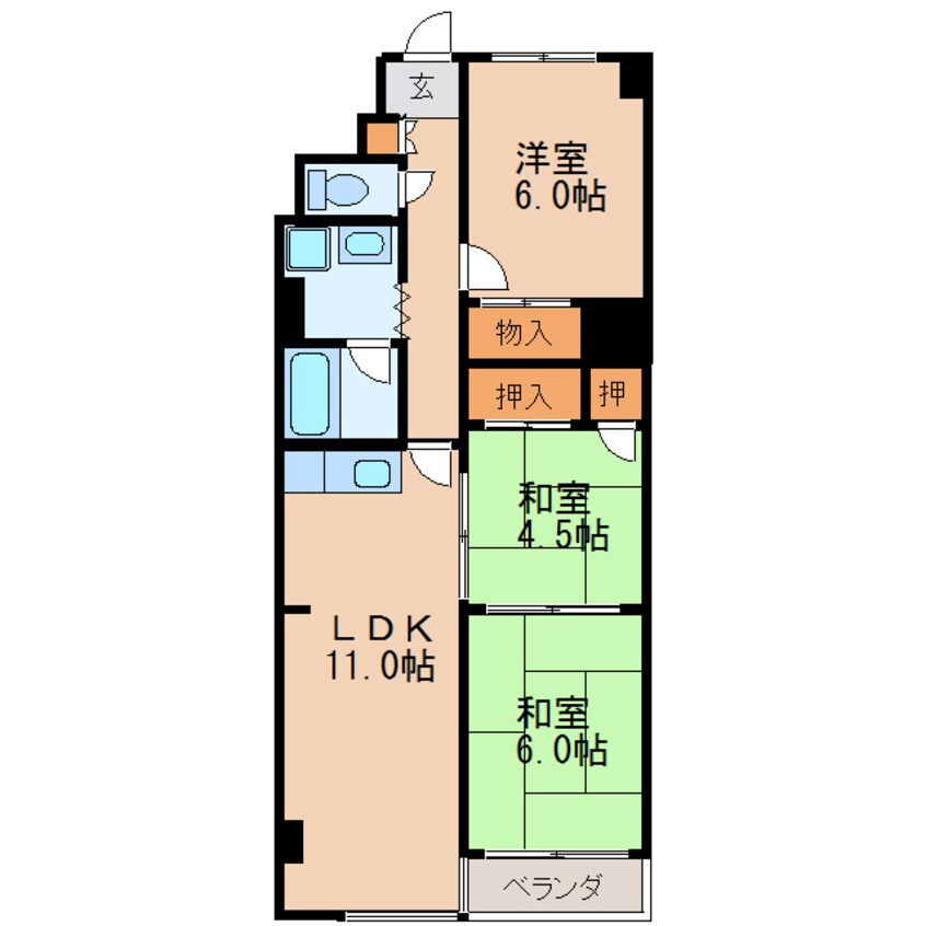 間取図 ファーストタウン