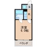 名鉄瀬戸線/清水駅 徒歩6分 2階 築39年 1Kの間取り