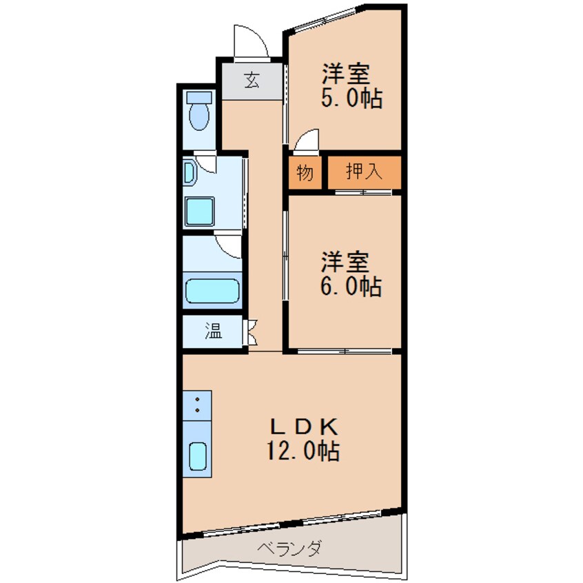 間取図 ハイコーポメイエン