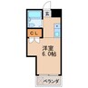 名古屋市営地下鉄東山線/新栄町駅 徒歩6分 4階 築39年 1Rの間取り