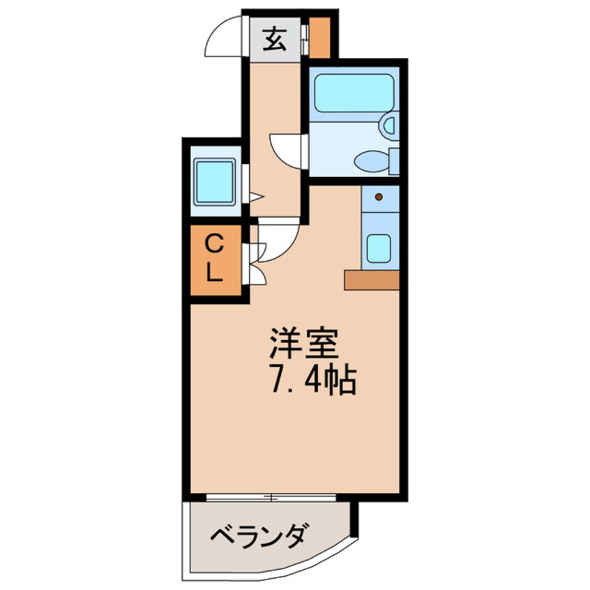 間取図 シャタック清水