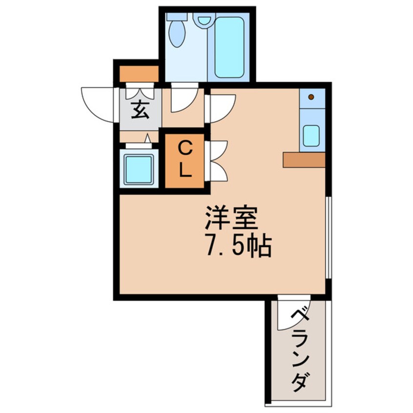 間取図 シャタック清水