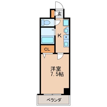 間取図 アンフィニＭ