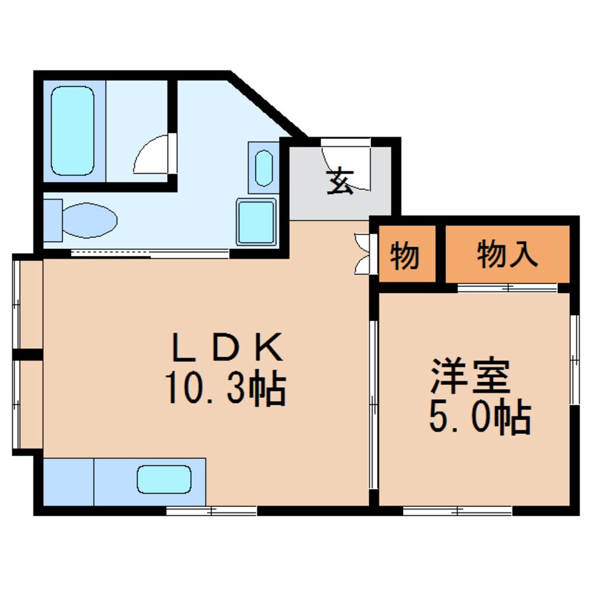 間取図 高野ビル