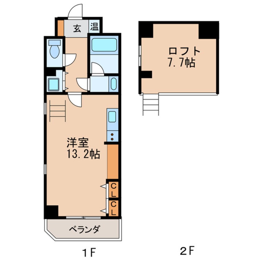 間取図 Add Wistaria 1