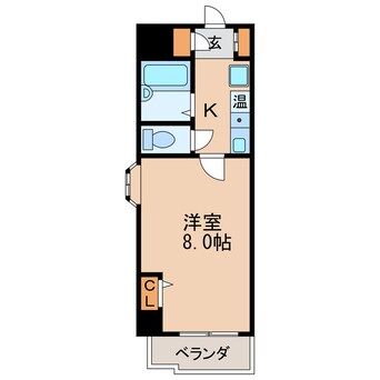 間取図 コンセール新栄