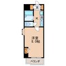 名古屋市営地下鉄東山線/新栄町駅 徒歩10分 2階 築39年 1Kの間取り