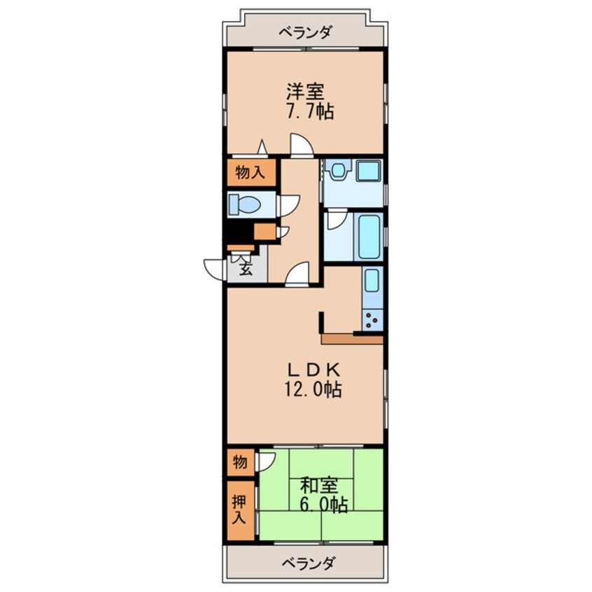 間取図 マ・メゾン