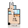 名古屋市営地下鉄東山線/新栄町駅 徒歩6分 6階 築32年 1Kの間取り