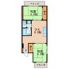 名古屋市営地下鉄東山線/千種駅 徒歩1分 4階 築40年 2DKの間取り