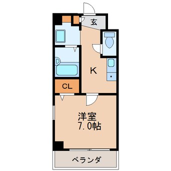 間取図 ポーロニア柳原