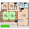 名鉄瀬戸線/森下駅 徒歩10分 3階 築45年 4LDKの間取り
