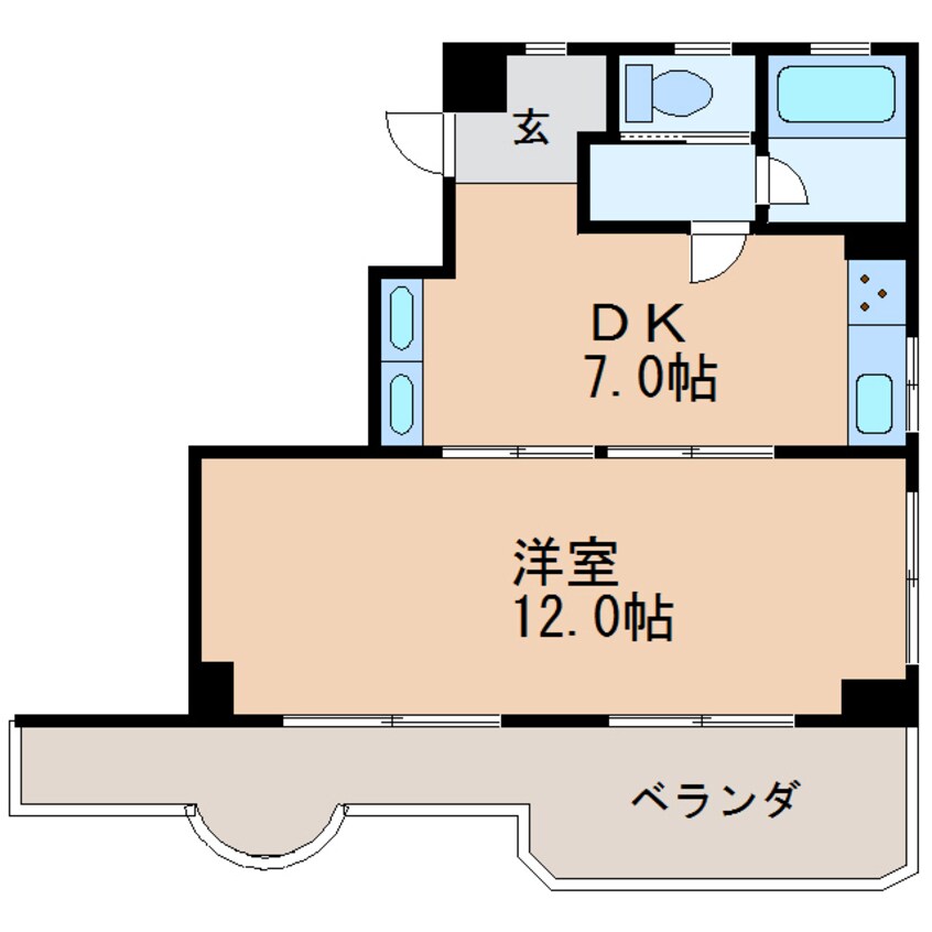 間取図 清水ハイツ