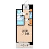 名古屋市営地下鉄桜通線/高岳駅 徒歩5分 8階 築34年 1Kの間取り
