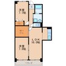 名古屋市営地下鉄東山線/伏見駅 徒歩7分 11階 築26年 2LDKの間取り