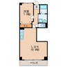 名古屋市営地下鉄東山線/伏見駅 徒歩7分 6階 築26年 1LDKの間取り