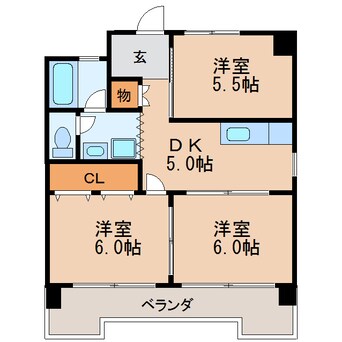 間取図 マルイチビル