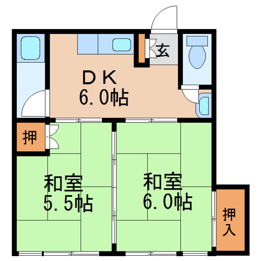 間取図 ミヤキビル