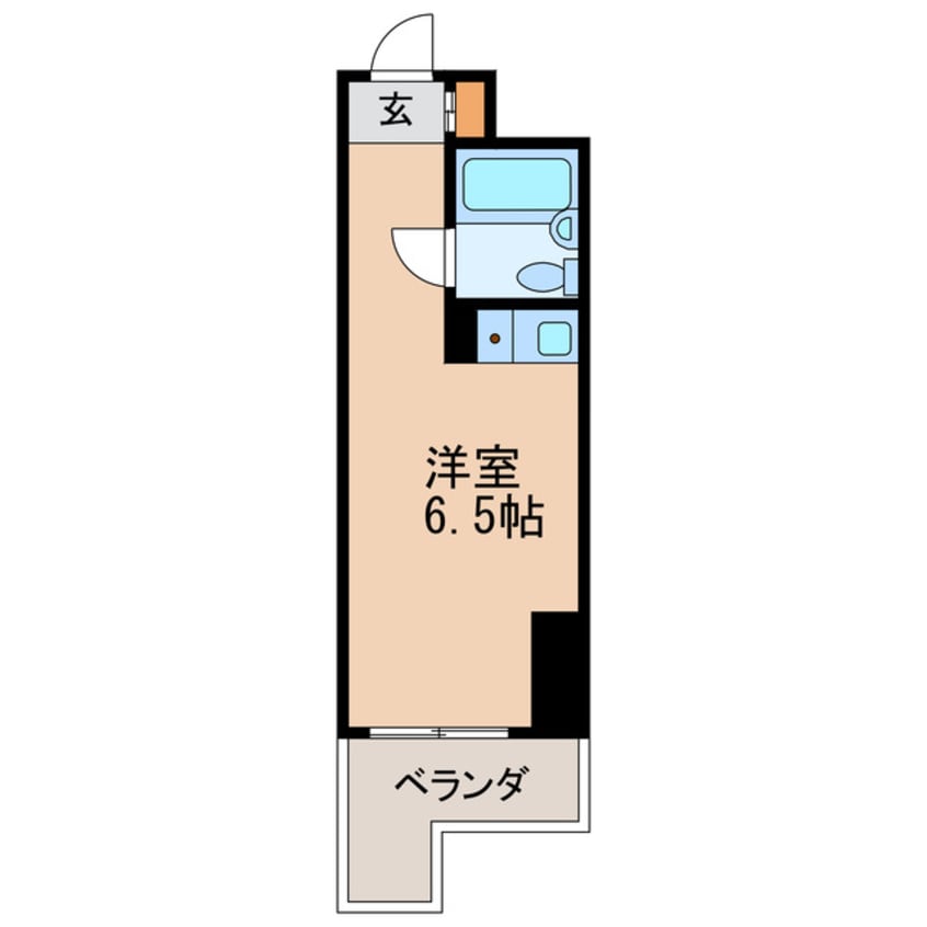 間取図 名古屋市営地下鉄東山線/新栄町駅 徒歩11分 5階 築32年