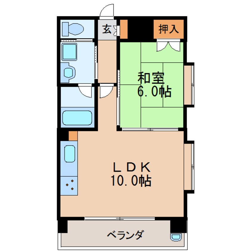 間取図 R-COURT泉