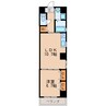 名古屋市営地下鉄東山線/新栄町駅 徒歩9分 6階 築21年 1LDKの間取り
